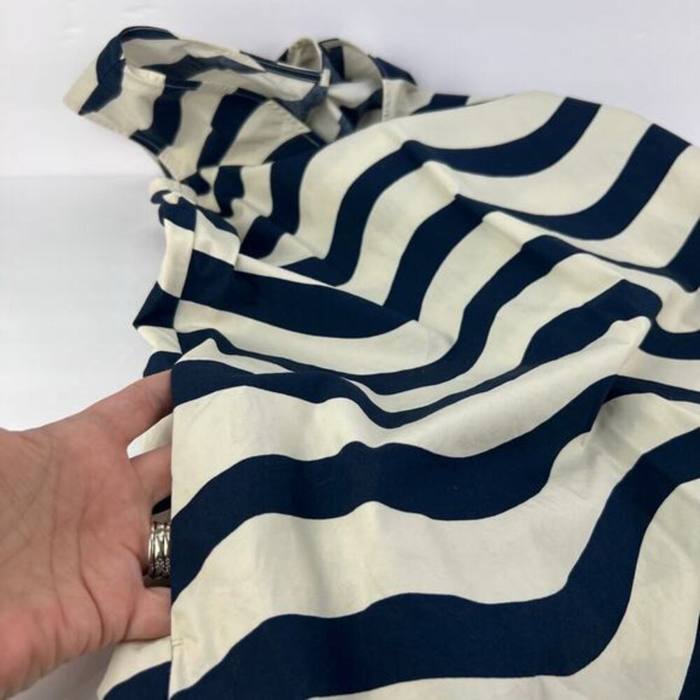 UNIQLO x Marimekko Striped‎ V-neck Sleeveless Flared Oversized Midi Dress S - Picture 5 of 11